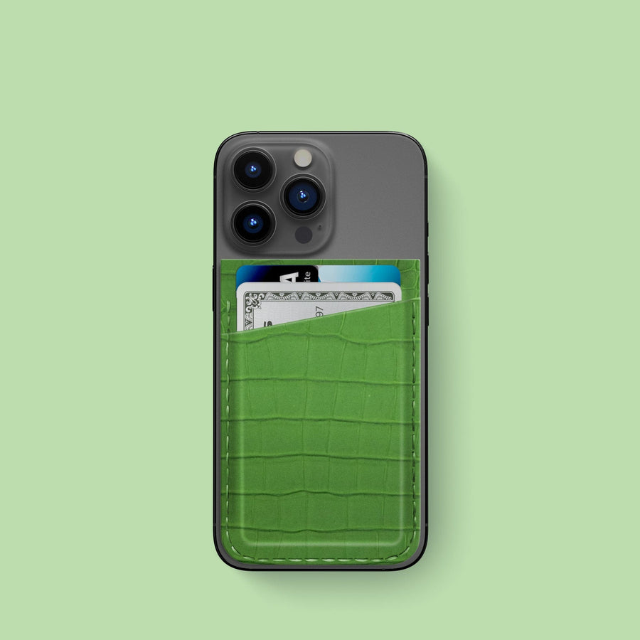 iPhone 15 Pro MagSafe Wallet 1/1 Golf Alligator