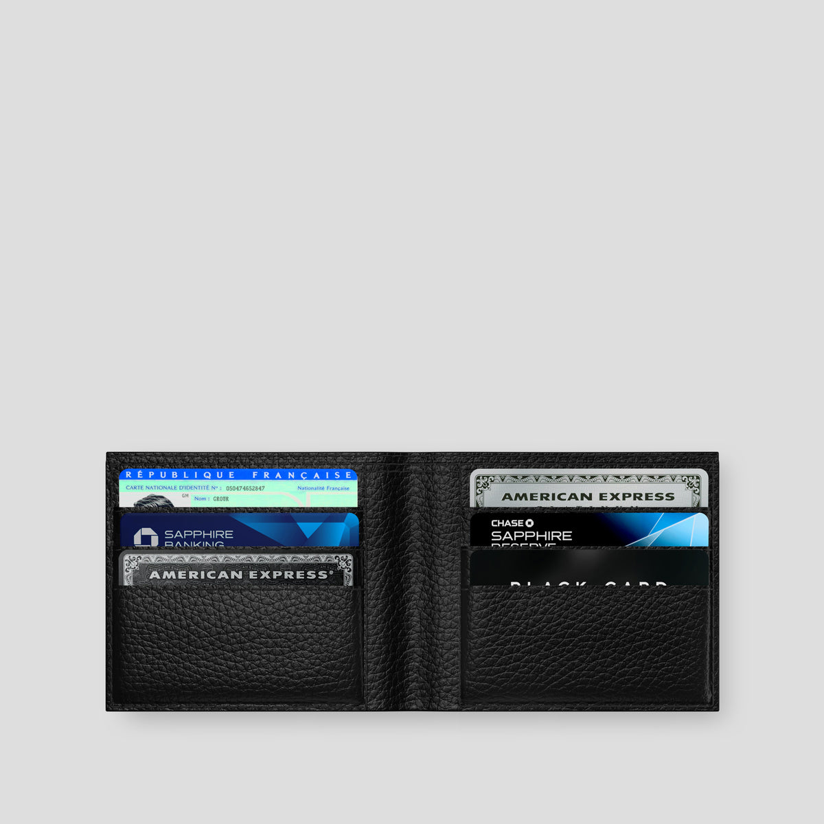Green Wallet Case Alligator with Black Metal -2 | Green-Black