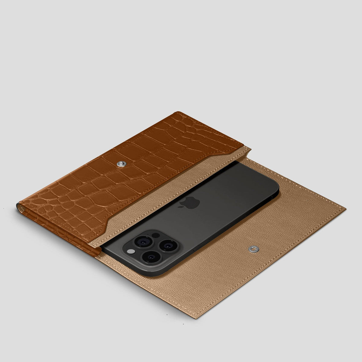 Honey iPhone 15 Pro Wallet Alligator -2 | Honey
