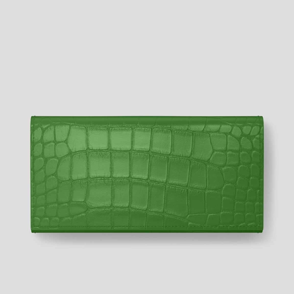 Apple-Green iPhone 15 Pro Max Wallet Alligator -3 | Apple-Green