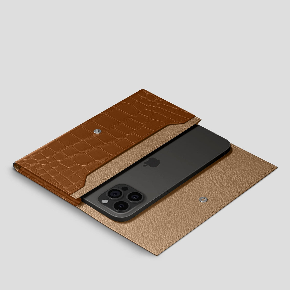 Honey iPhone 15 Pro Max Wallet Alligator -2 | Honey