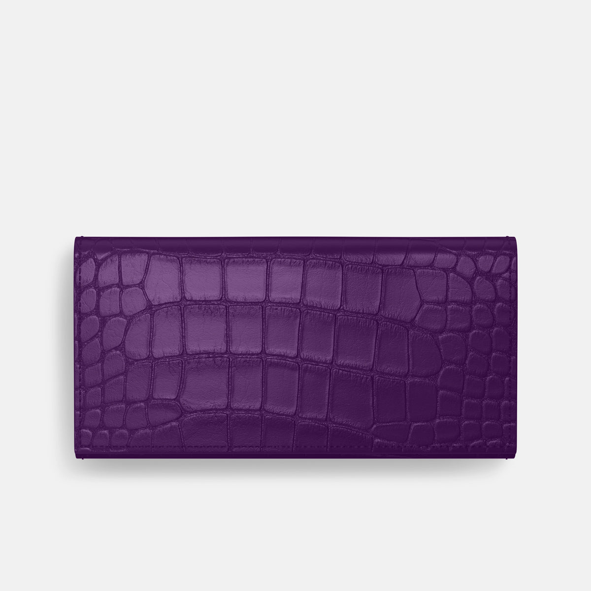 Purple iPhone 16 Pro Max Wallet Alligator -3 | Purple