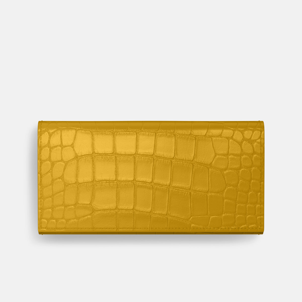 Yellow iPhone 16 Pro Max Wallet Alligator -3 | Yellow
