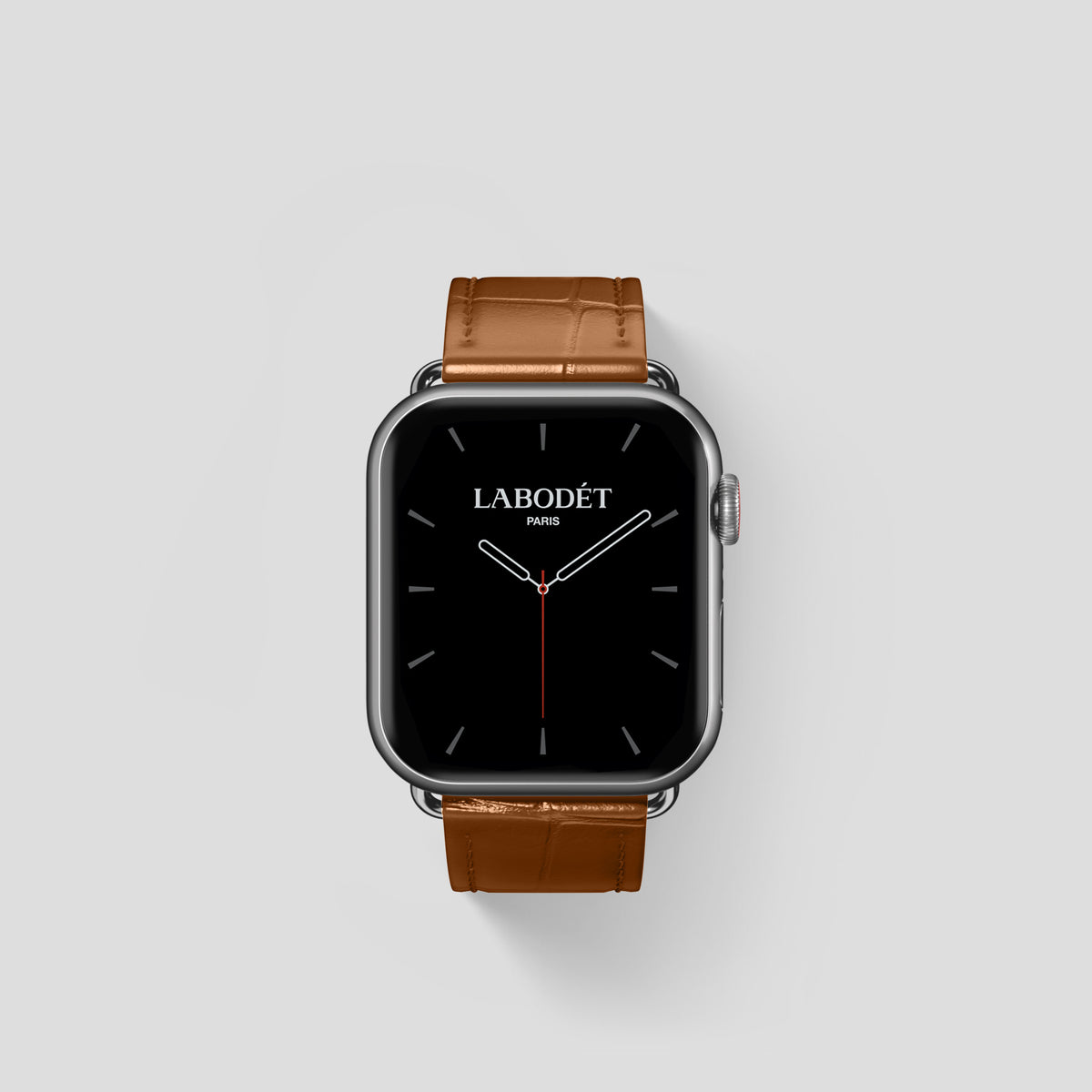 Honey Classic Strap For Apple Watch 42mm In Alligator with Steel Metal -1 | Honey-Steel