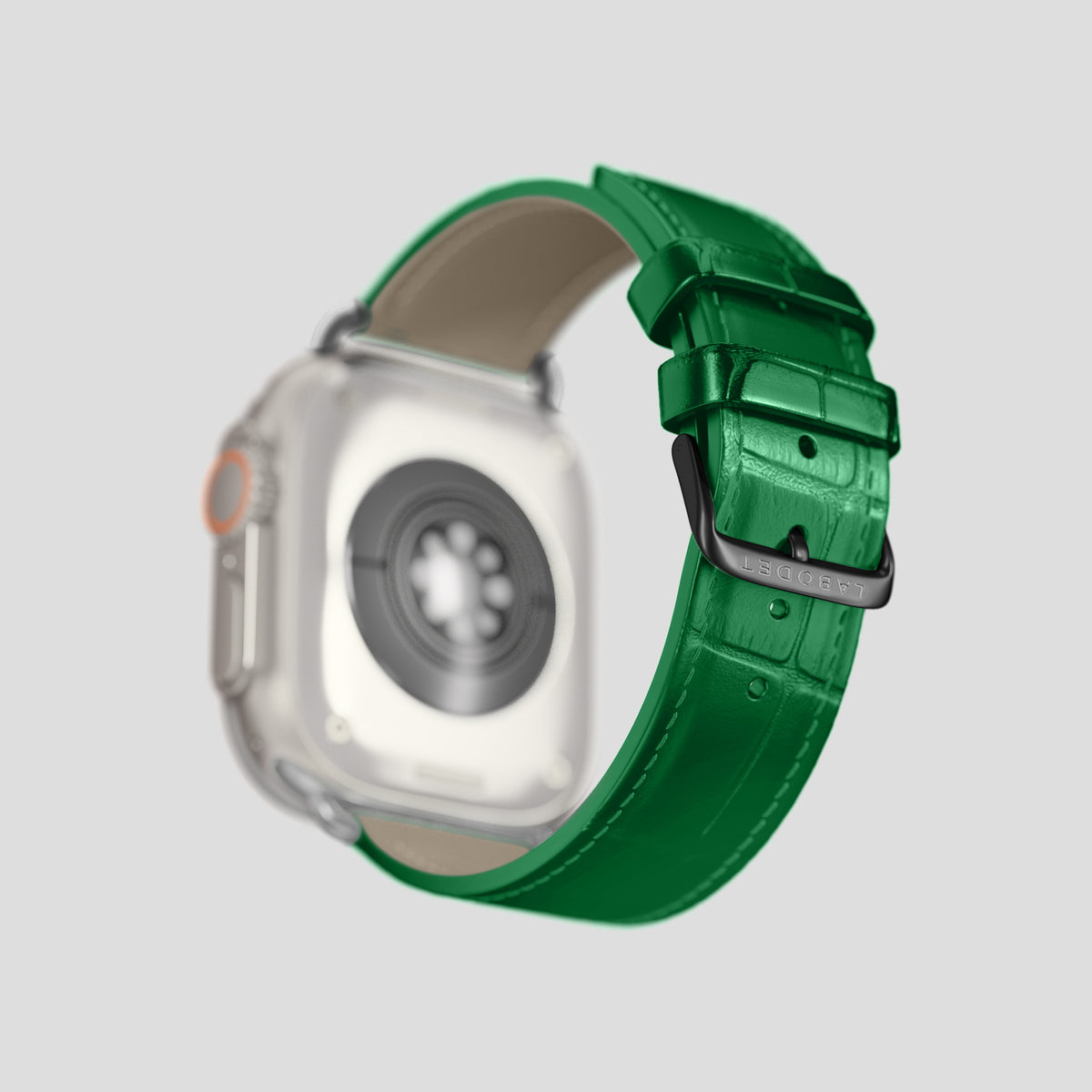 Forest-Green Classic Strap Ultra In Alligator with Black Metal -4 | Forest-Green-Black
