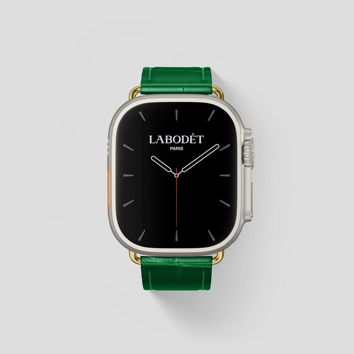 Forest-Green Classic Strap Ultra In Alligator with Gold Metal -1 | Forest-Green-Gold