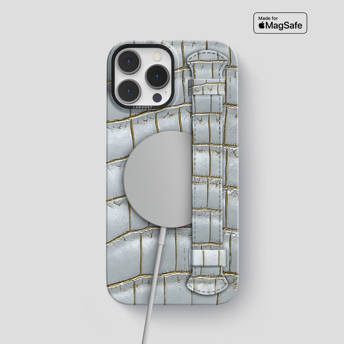 Arctic iPhone 13 Pro Max Himalaya Strap Case with Black Metal -5 | Arctic-Black