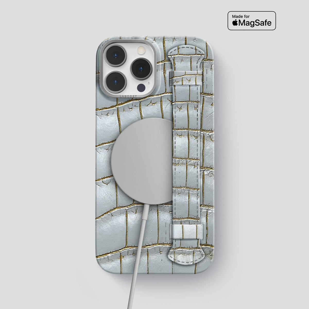 Arctic iPhone 13 Pro Max Himalaya Strap Case with Steel Metal -5 | Arctic-Steel