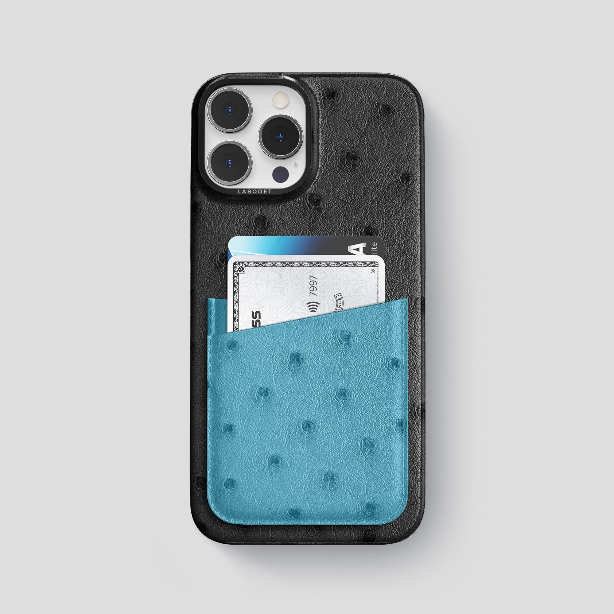 iPhone 13 Pro Max Handle Case Ostrich