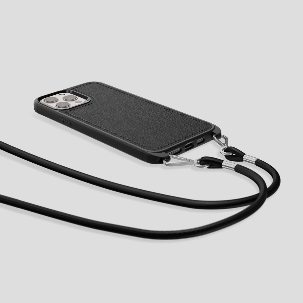 Black Crossbody Sport iPhone 13 Pro Max Calf -6 | Black