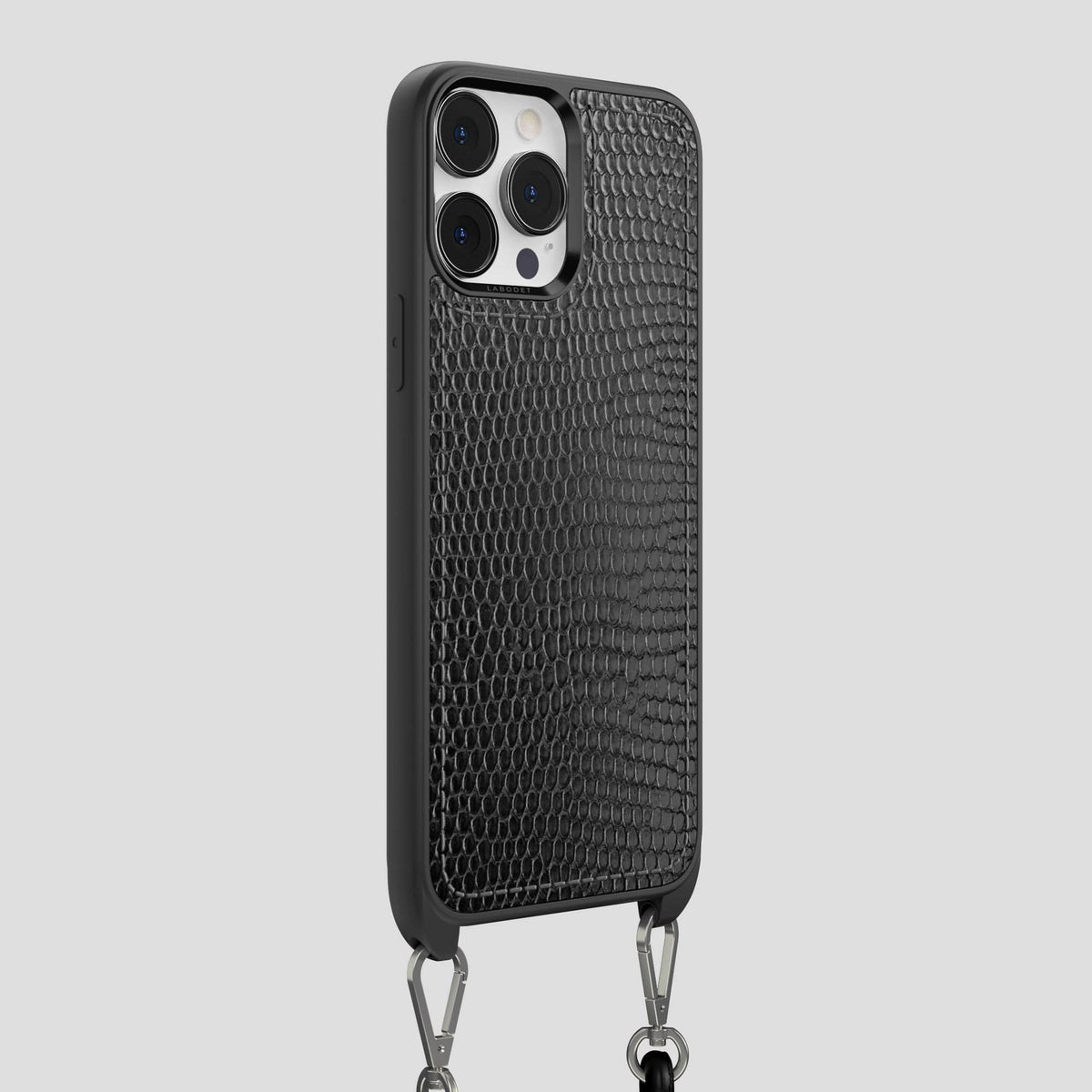 Black Crossbody Sport iPhone 13 Pro Max Lizard -2 | Black