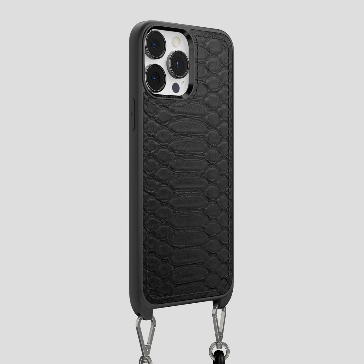 Black Crossbody Sport iPhone 13 Pro Max Python -2 | Black