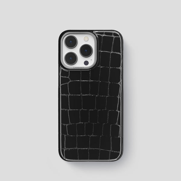 Classic Case For iPhone 13 Pro In Shiny Alligator