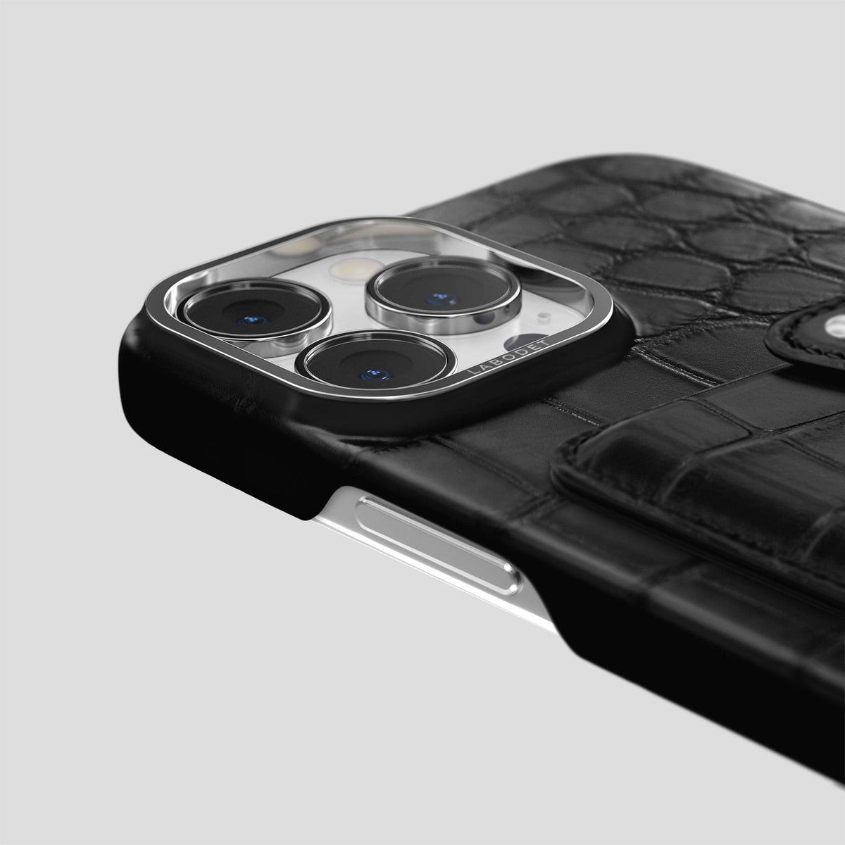Black iPhone 13 Pro Max Envelope Alligator -5 | Black