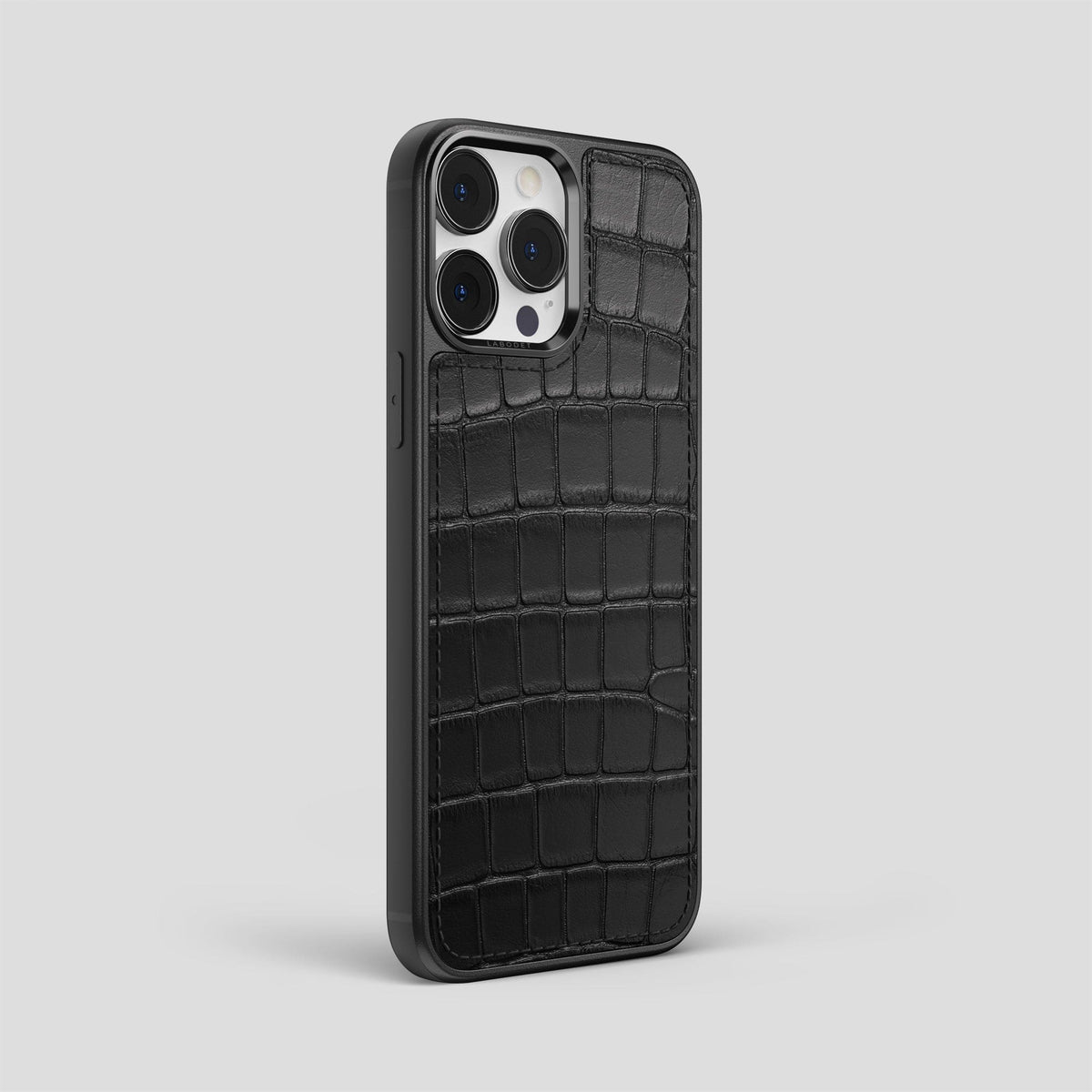 Black iPhone 13 Pro Max Sport Case Alligator -2 | Black