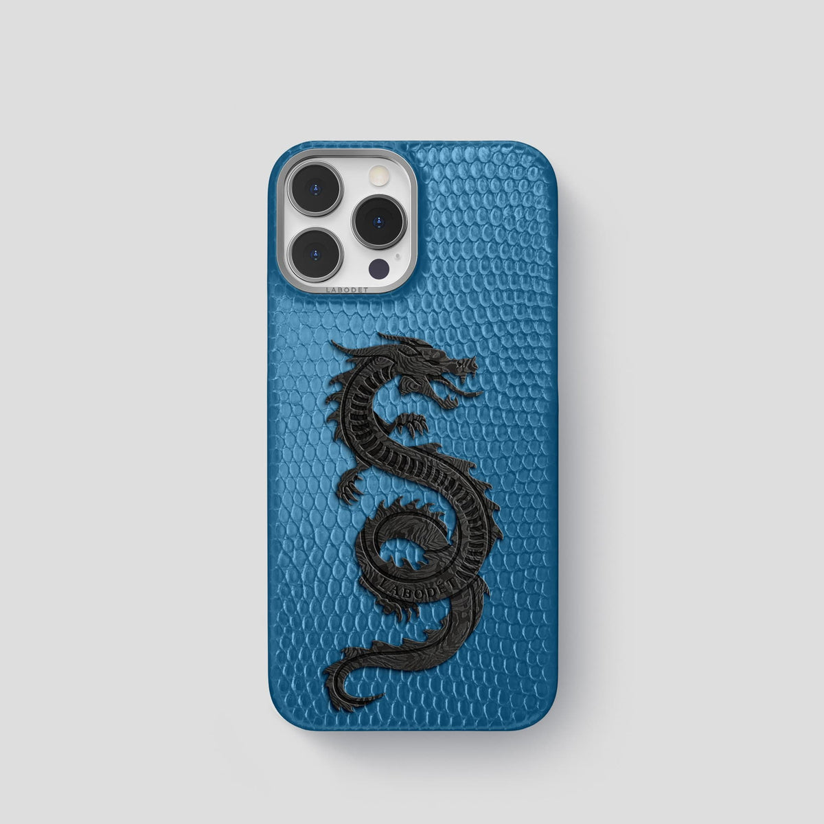 Blue iPhone 13 Pro Classic Case with Steel Metal -1 | Blue-Steel