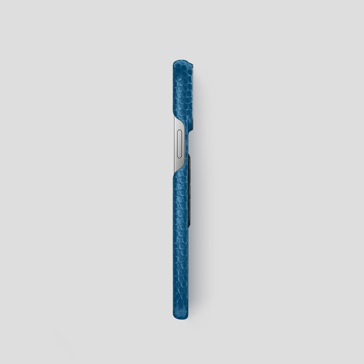 Blue iPhone 13 Pro Classic Case with Steel Metal -3 | Blue-Steel