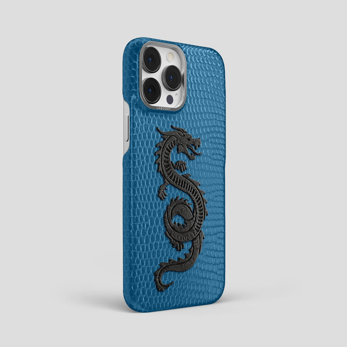 Blue iPhone 13 Pro Max Classic Case with Steel Metal -2 | Blue-Steel