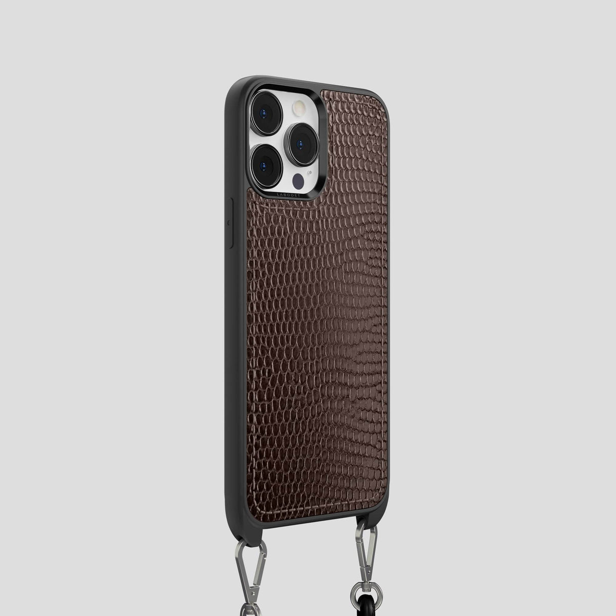 Brown Crossbody Sport iPhone 13 Pro Lizard -2 | Brown