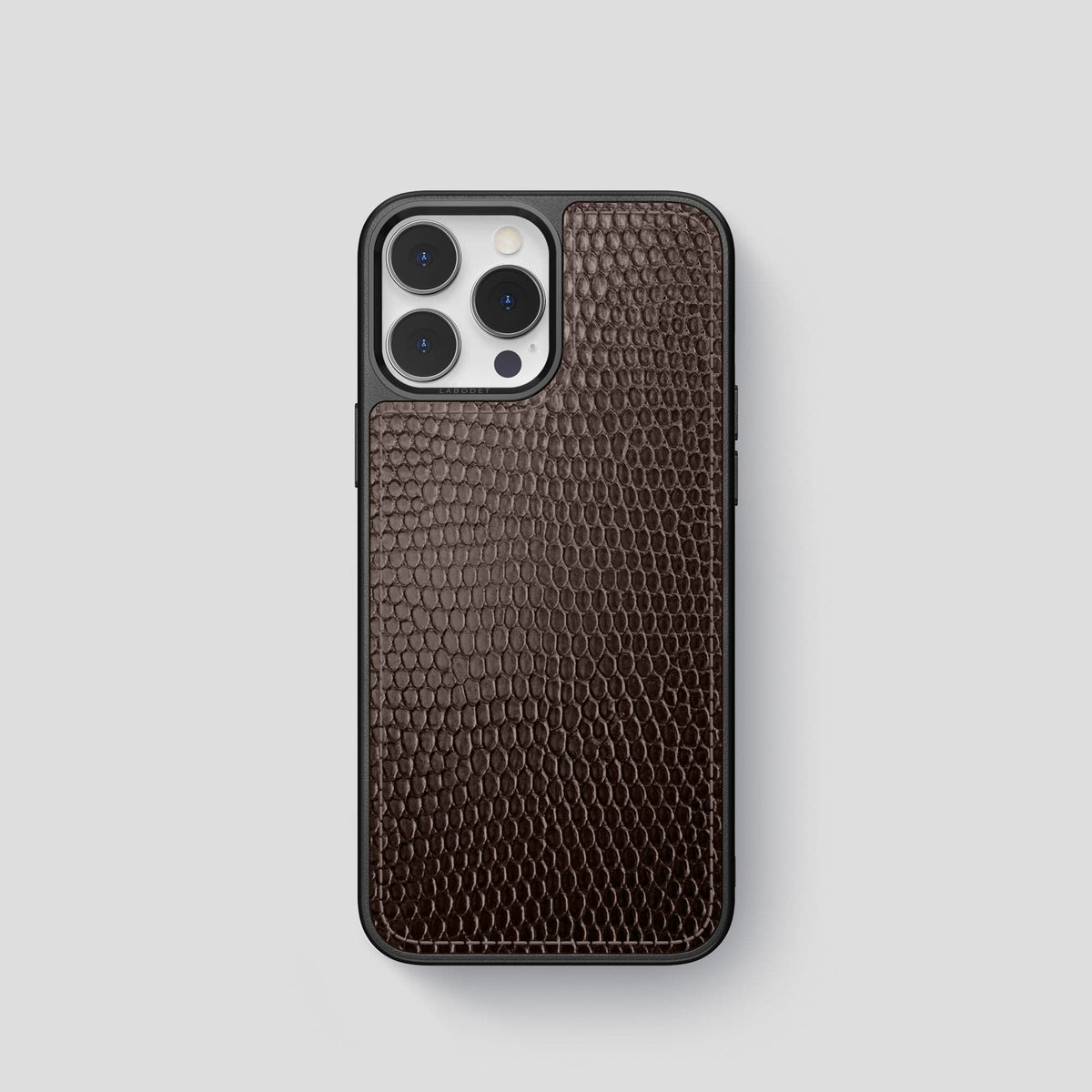 Brown Sport Case iPhone 13 Pro Lizard-1 | Brown