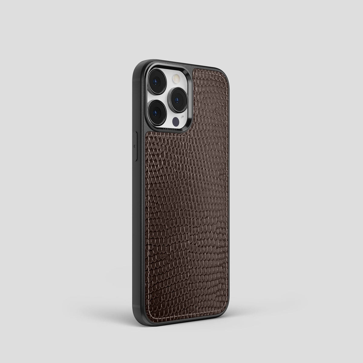 Brown Sport Case iPhone 13 Pro Lizard-2 | Brown