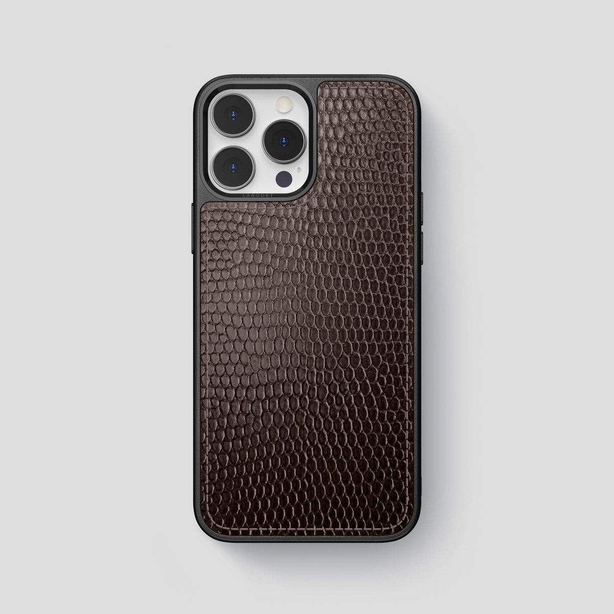 Brown Sport Case iPhone 13 Pro Max Lizard-1 | Brown