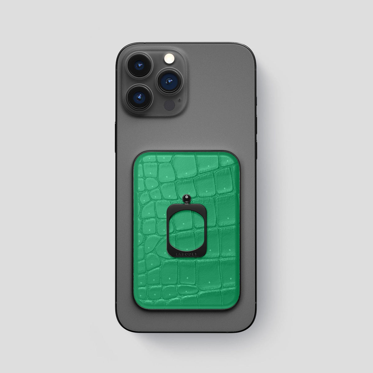 Cactus-Green MagSafe Ring iPhone 13 Pro Max with Black Metal -2 | Cactus-Green-Black