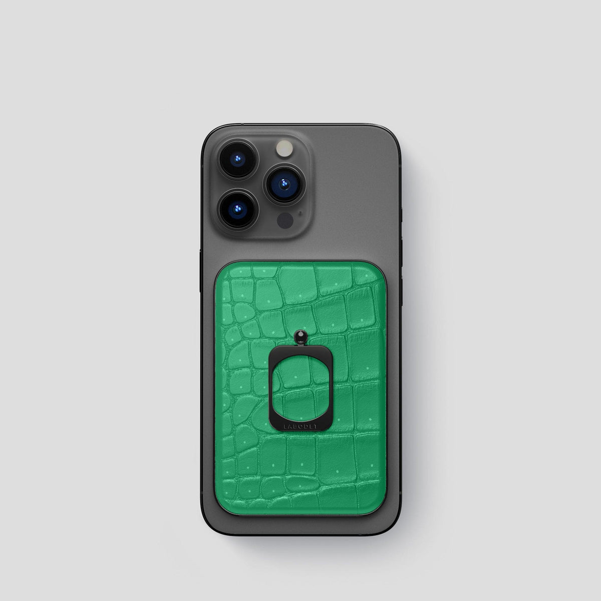 Cactus-Green MagSafe Ring iPhone 13 Pro with Black Metal -2 | Cactus-Green-Black
