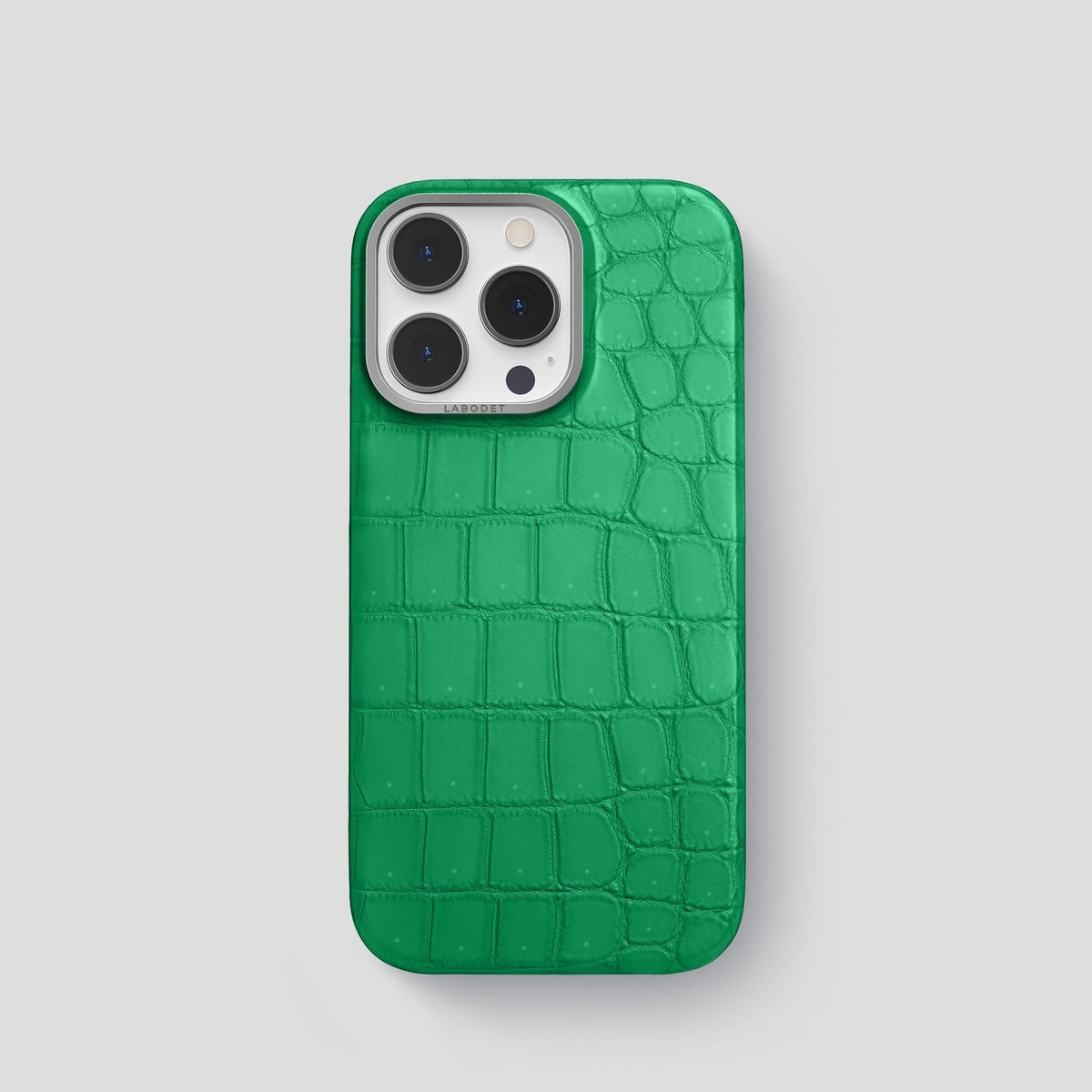 Cactus Green iPhone 13 Pro Classic Case with Steel Metal -1 | Cactus-Green-Steel