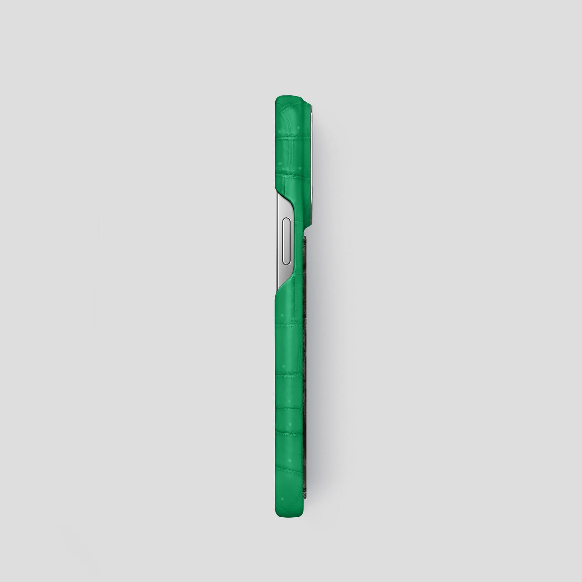 Cactus Green iPhone 13 Pro Classic Case with Steel Metal -3 | Cactus-Green-Steel