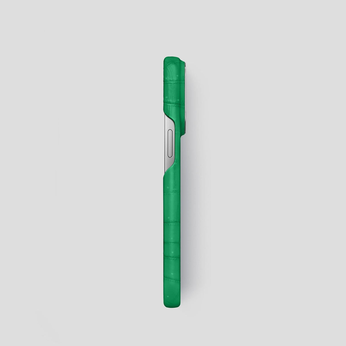 Cactus Green iPhone 13 Pro Classic Case with Steel Metal -3 | Cactus-Green-Steel