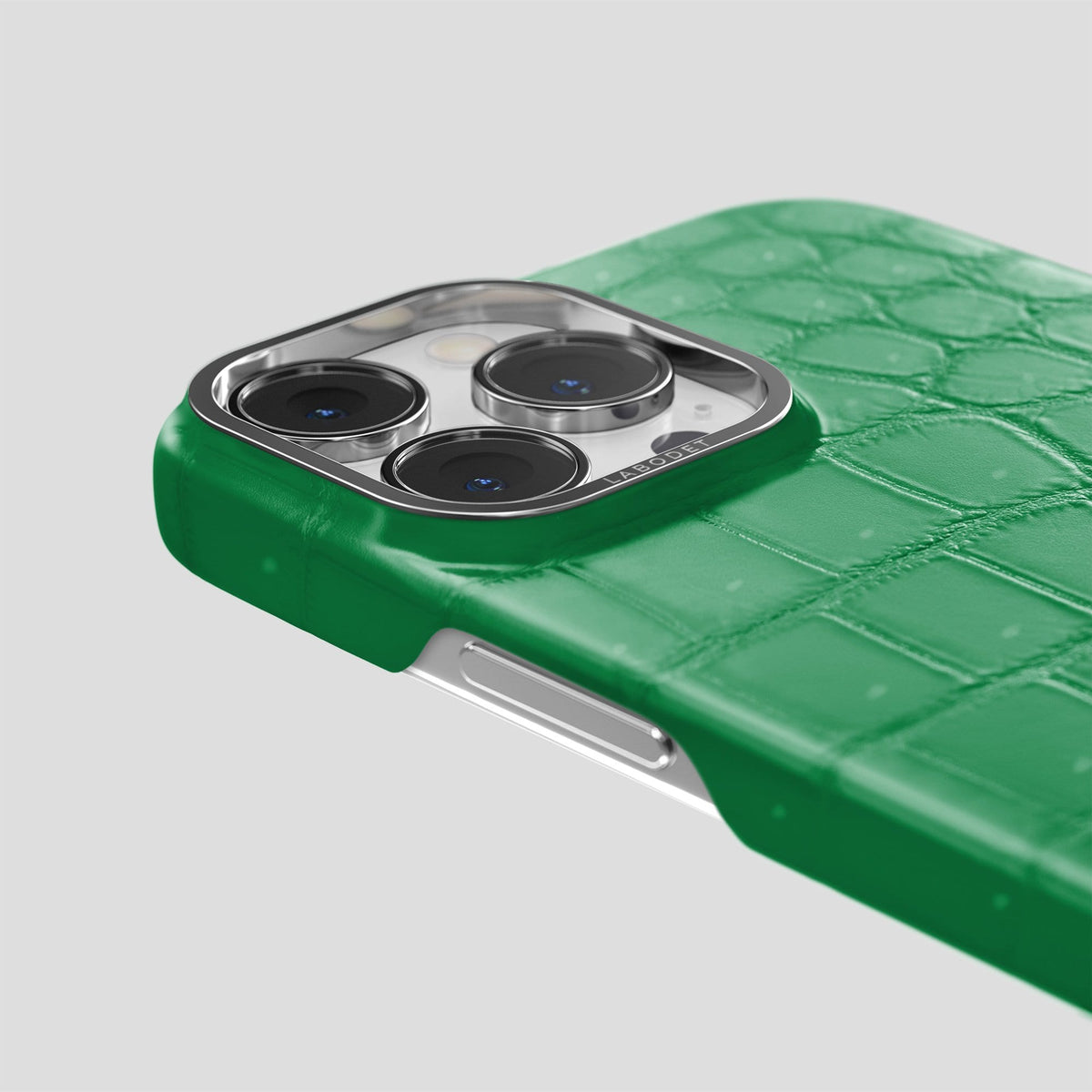 Cactus Green iPhone 13 Pro Max Classic Case with Steel Metal -6 | Cactus-Green-Steel