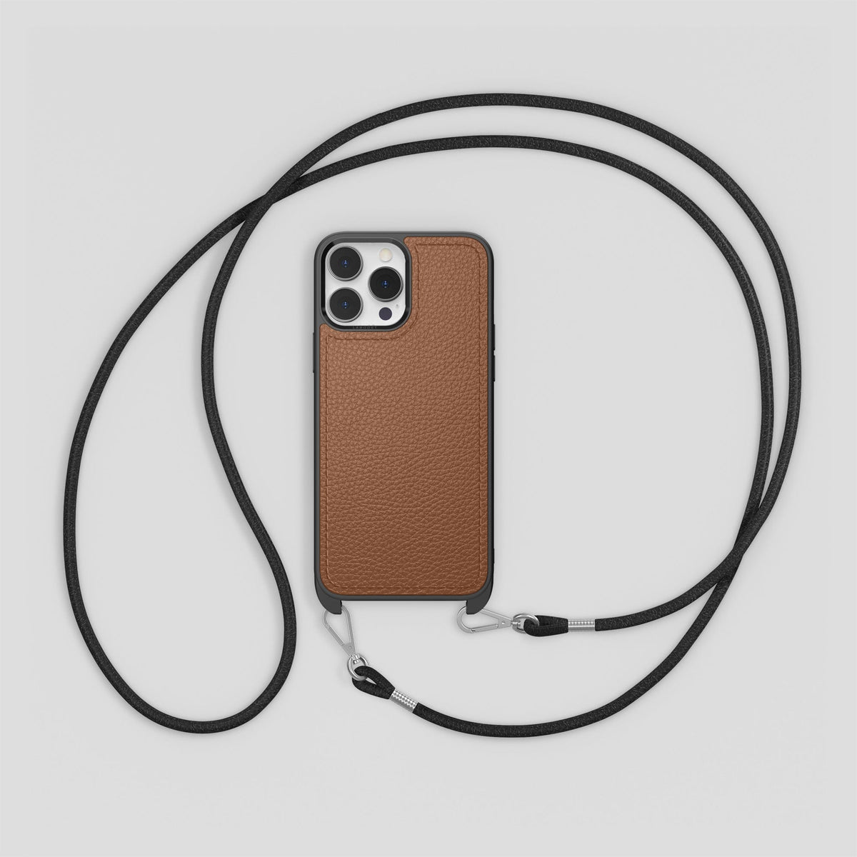 Caramel Crossbody Sport iPhone 13 Pro Max Calf -1 | Caramel