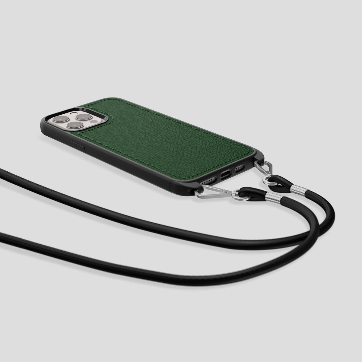 Dark-Green Crossbody Sport iPhone 13 Pro Max Calf -6 | Dark-Green
