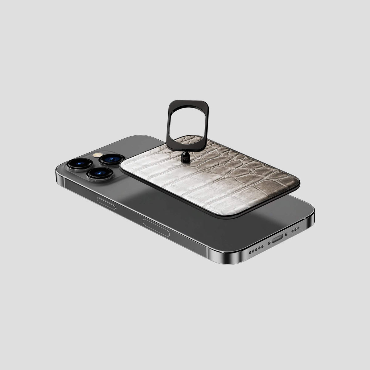 Dark iPhone 13 Pro Himalaya MagSafe Ring with Black Metal -4 | Dark-Black