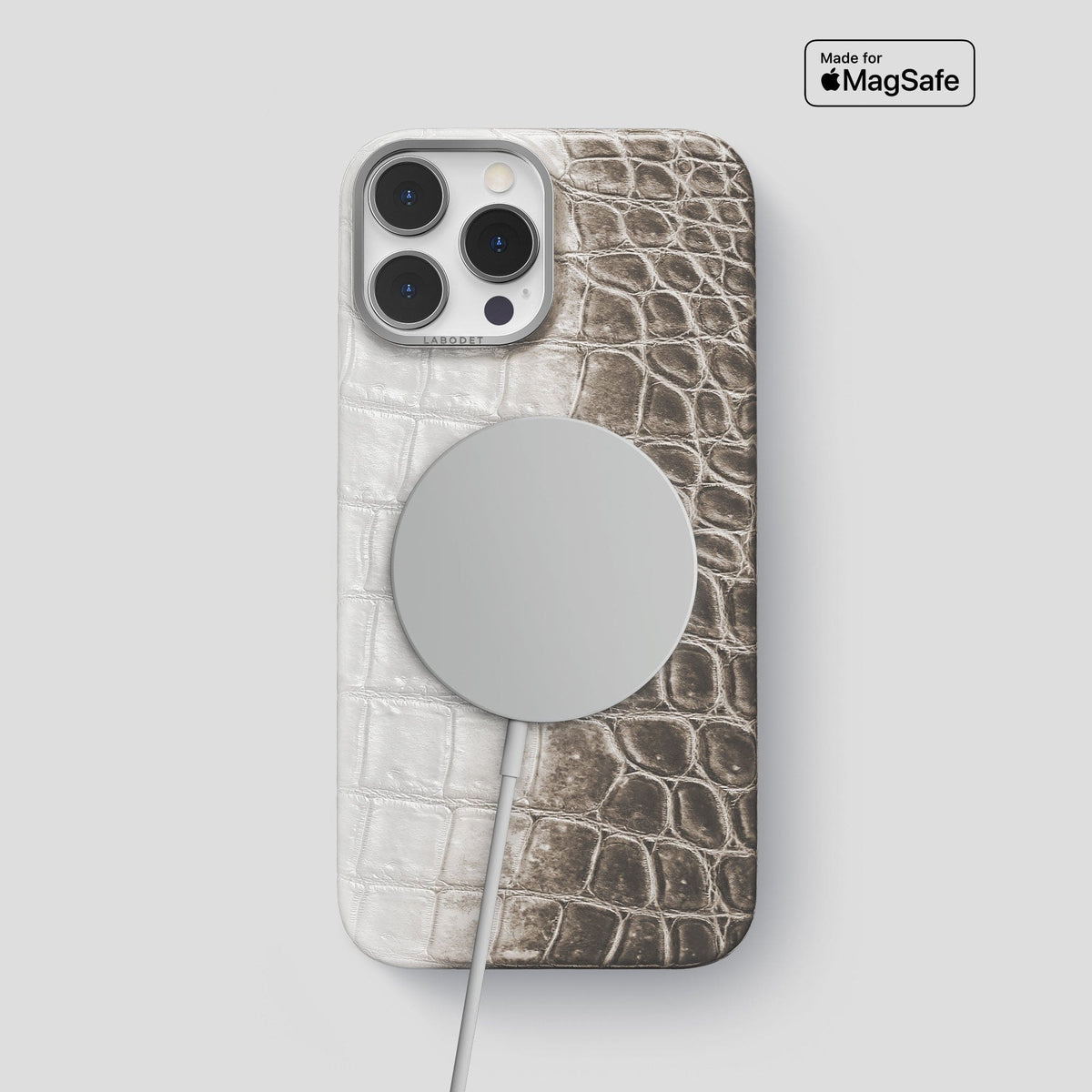 Dark iPhone 13 Pro Max Himalaya Classic Case with Steel Metal -4 | Dark-Steel
