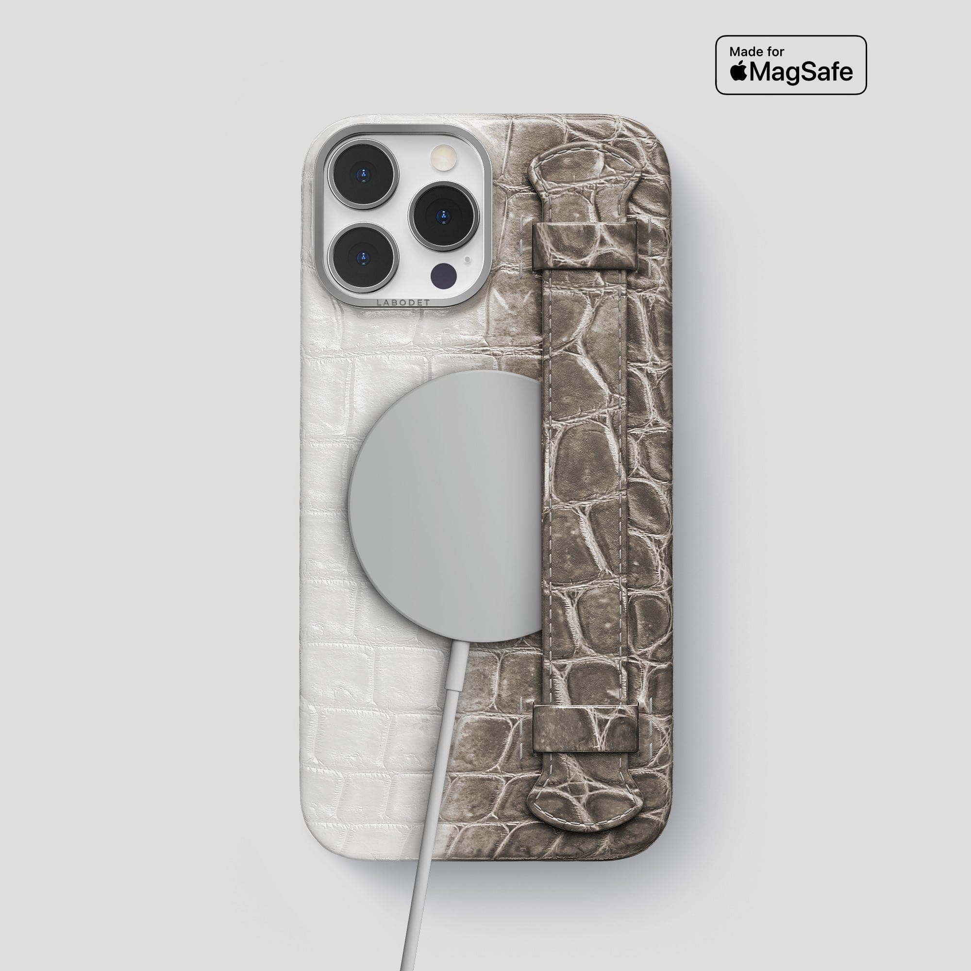 Handle Case For iPhone 13 Pro Max In Himalayan Crocodile – Labodet