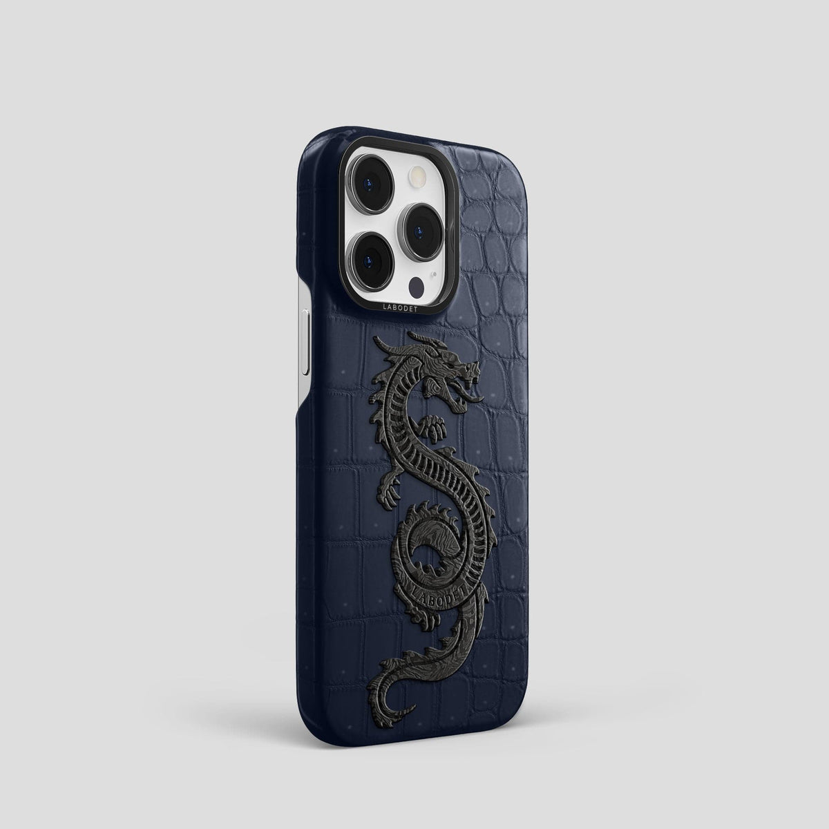 Deep-Blue-Sea iPhone 13 Pro Classic Case with Black Metal -2 | Deep-Blue-Sea-Black