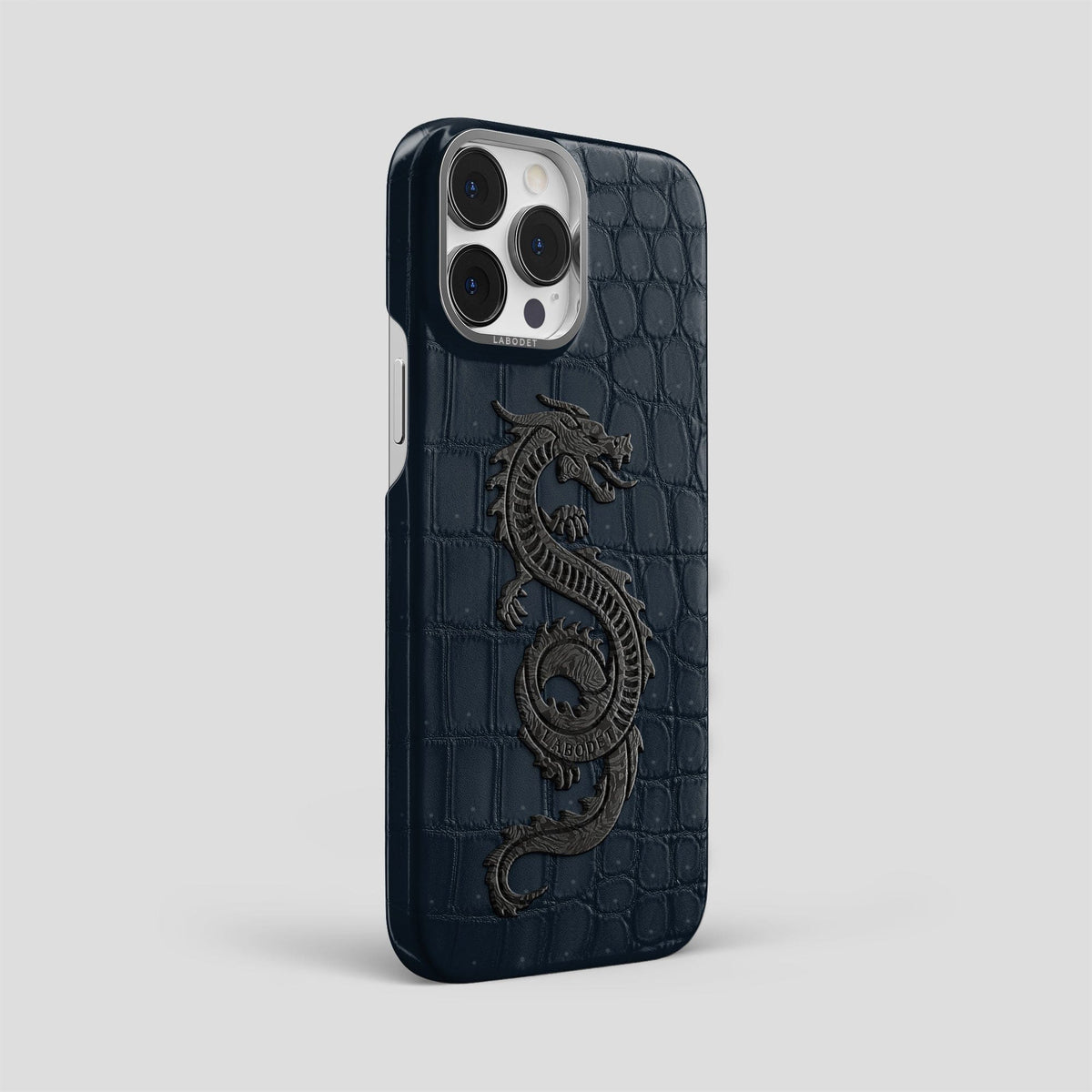 Deep-Blue-Sea iPhone 13 Pro Max Classic Case with Steel Metal -1 | Deep-Blue-Sea-Steel