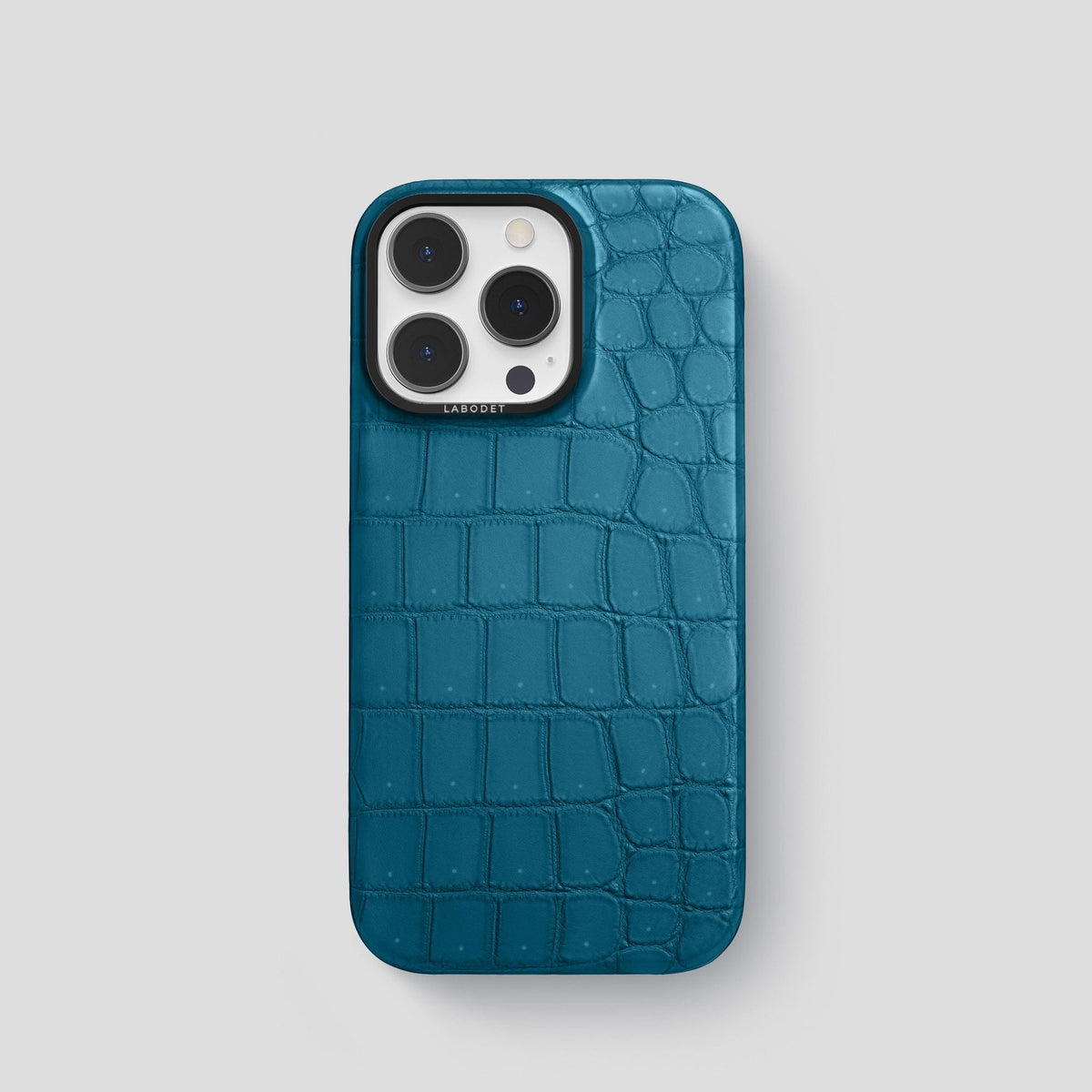 Duck-Blue iPhone 13 Pro Classic Case with Black Metal -1 | Duck-Blue-Black