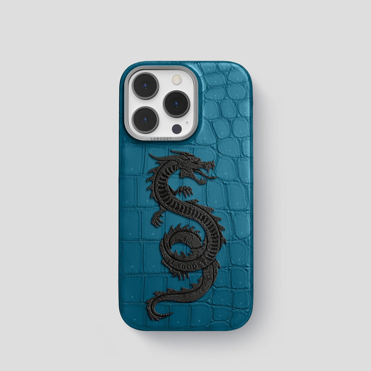 Duck-Blue iPhone 13 Pro Classic Case with Steel Metal -1 | Duck-Blue-Steel
