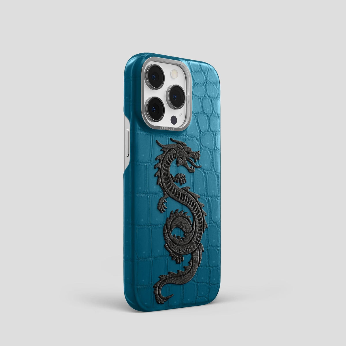Duck-Blue iPhone 13 Pro Classic Case with Steel Metal -2 | Duck-Blue-Steel
