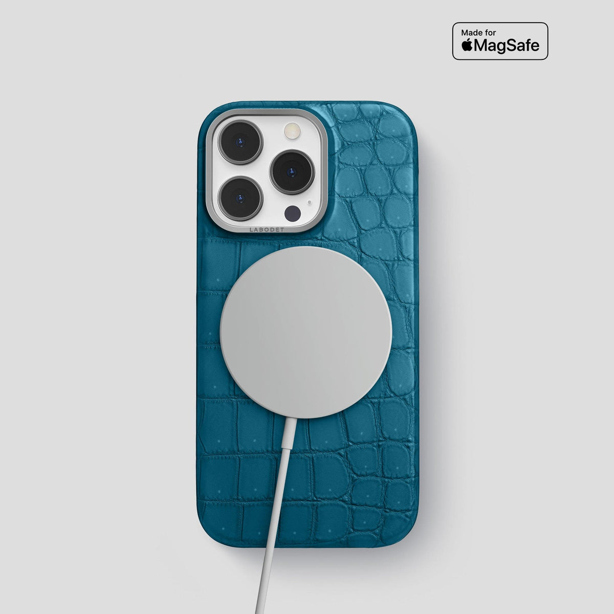Duck-Blue iPhone 13 Pro Classic Case with Steel Metal -5 | Duck-Blue-Steel