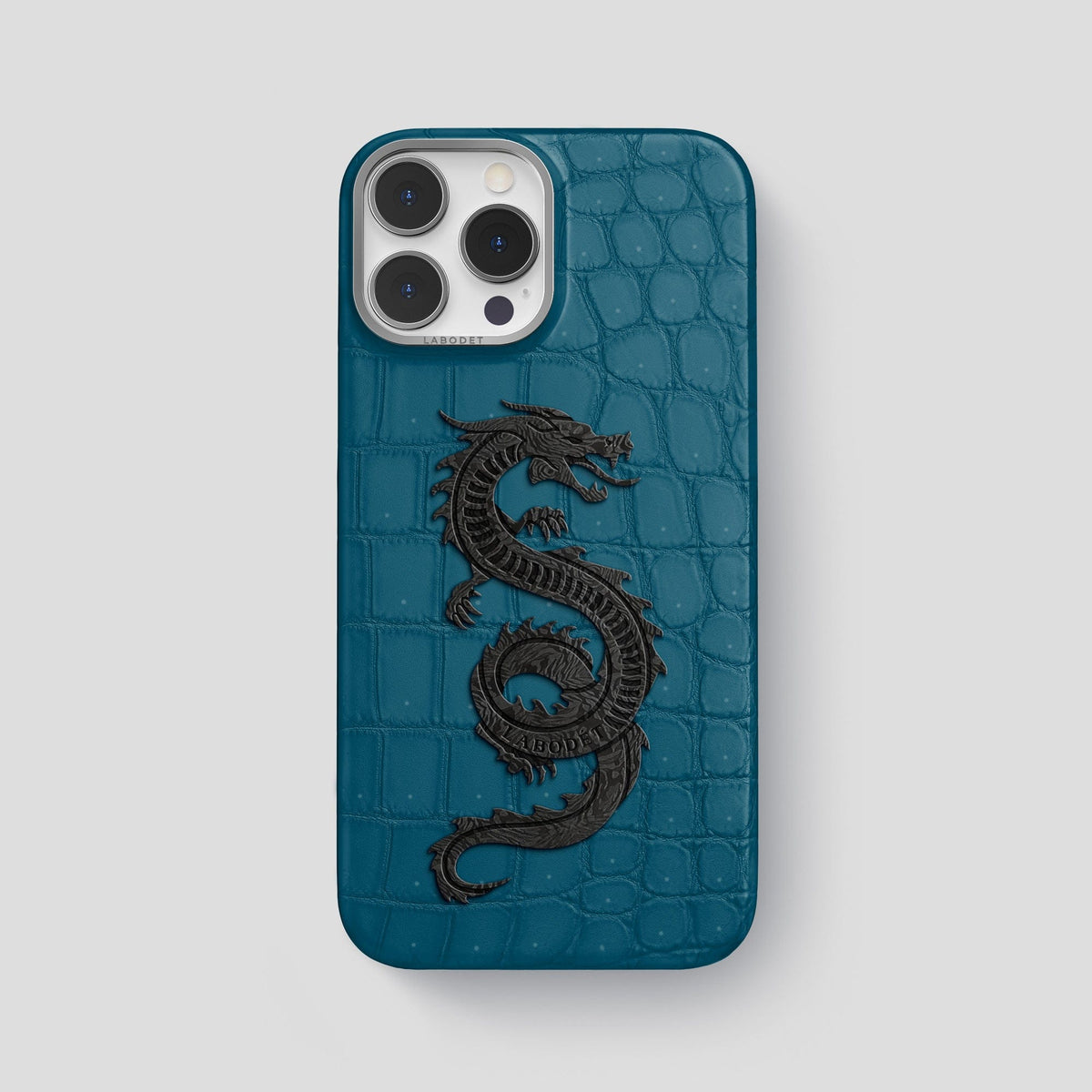 Duck-Blue iPhone 13 Pro Max Classic Case with Steel Metal -1 | Duck-Blue-Steel
