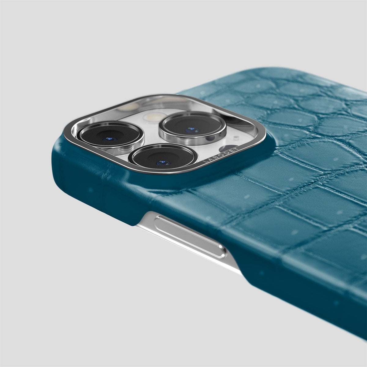 Duck-Blue iPhone 13 Pro Max Classic Case with Steel Metal -6 | Duck-Blue-Steel