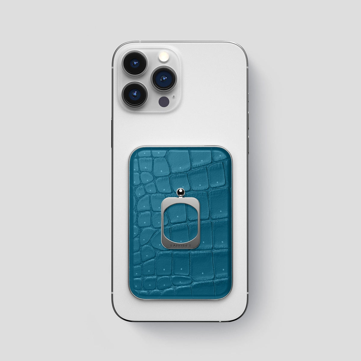 Duck Blue MagSafe Ring iPhone 13 Pro Max with Steel Metal -2 | Duck-Blue-Steel