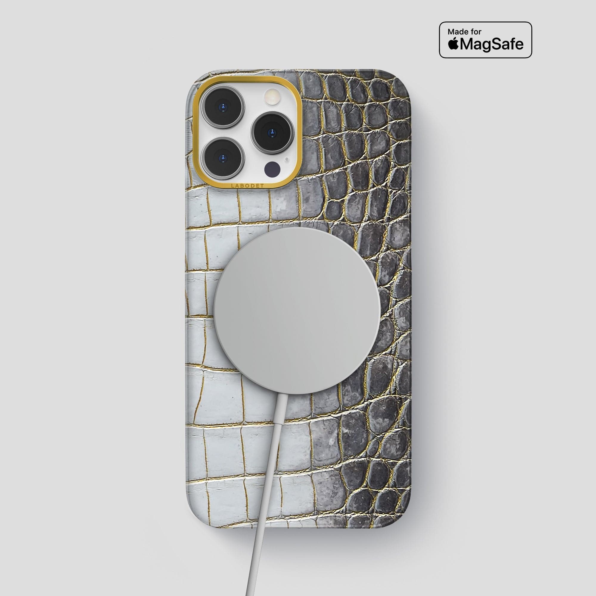 Classic Case For iPhone 13 Pro Max In Himalayan Crocodile – Labodet