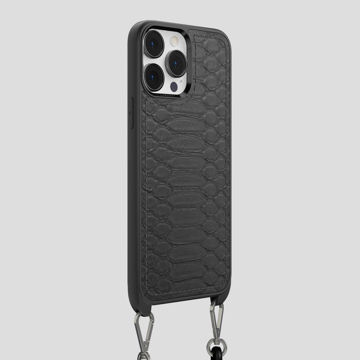 Grey Crossbody Sport iPhone 13 Pro Max Python -2 | Grey