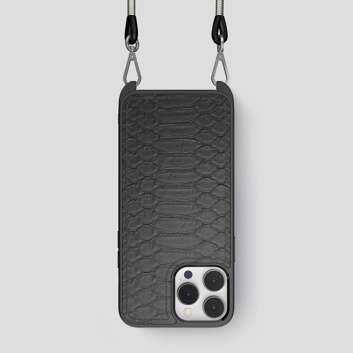 Grey Crossbody Sport iPhone 13 Pro Python -1 | Grey