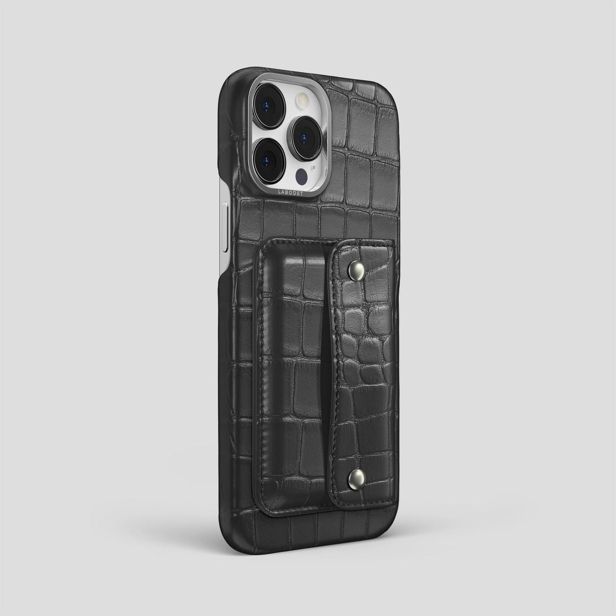 Grey iPhone 13 Pro Max Envelope Alligator -3 | Grey